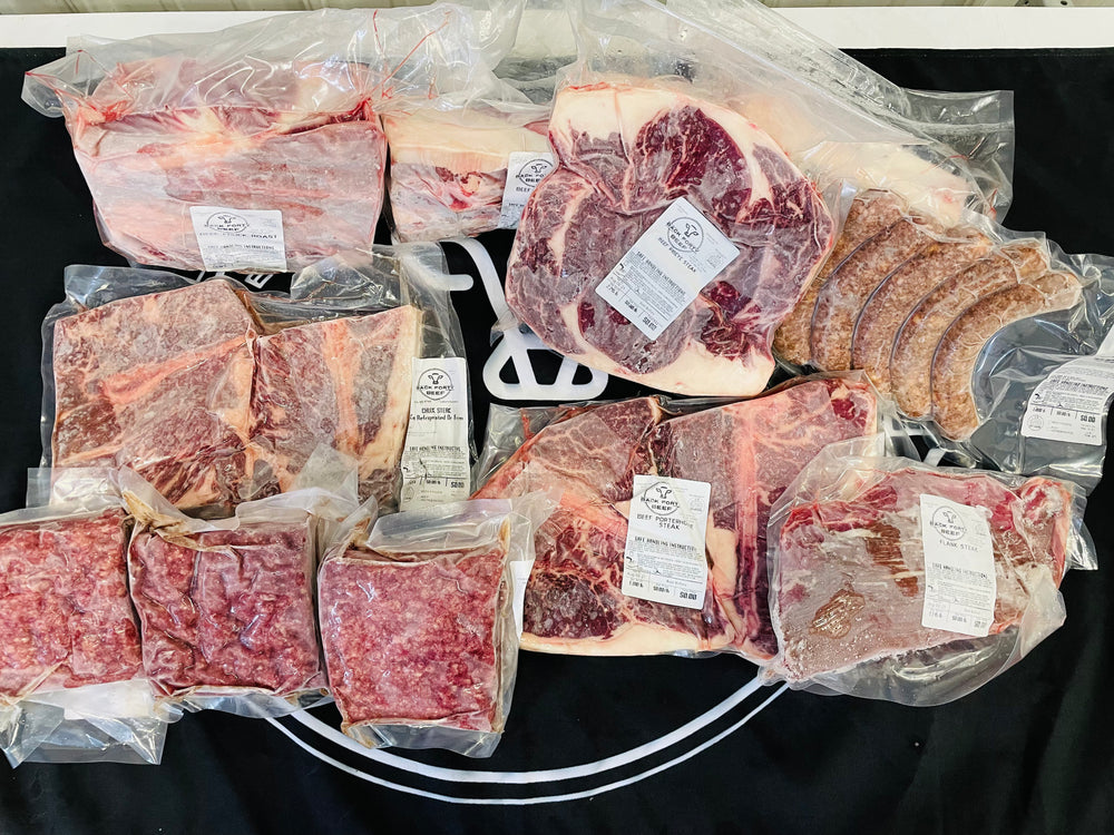 Back Forty Beef cuts